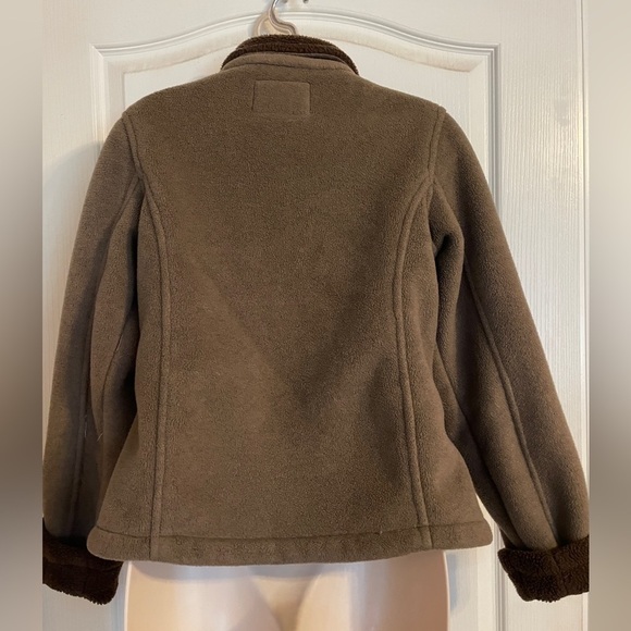 Outback Trading Company Mountain‎ Ponies Jacket Button Up Coat Size Small Fleece - Picture 3 of 8